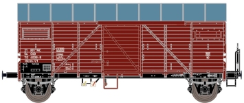 Exact-Train EX23702 - H0 - Gedeckter Güterwagen Gklm/Zt, Bremen, CSD, Ep. IV
